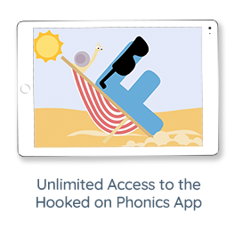 Unlimited Access to the Hooked on Phonics App